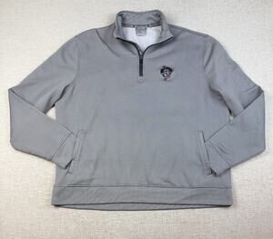 Levelwear Oklahoma State Cowboys OSU Men’s XXL Gray Quarter Zip Pullover